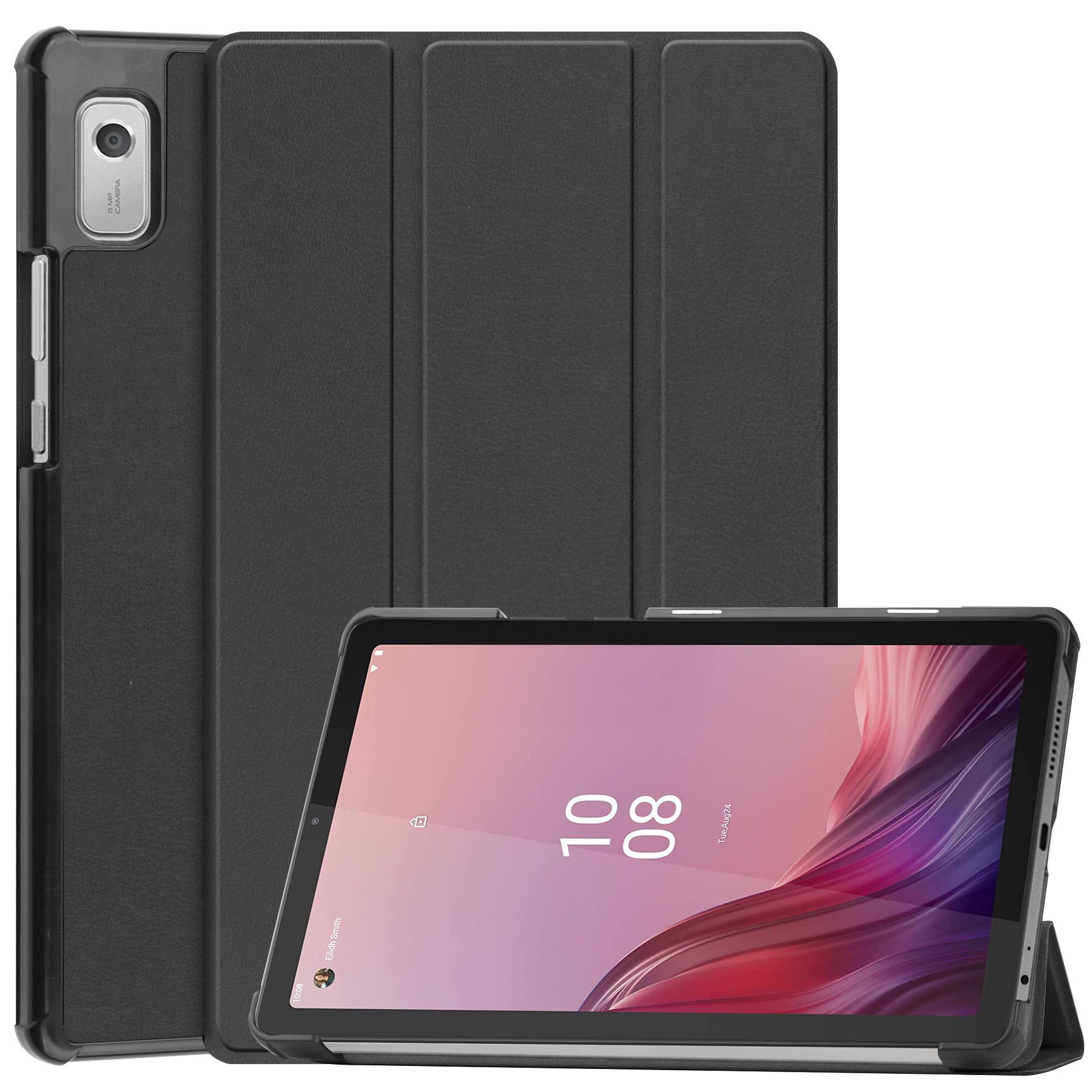 For Lenovo Tab M9 Anti-scratch PU Leather Tablet Case Tri-fold Stand Protective Cover For Lenovo Tab M9 Anti-scratch PU Leather Tablet Case Tri-fold Stand Protective Cover